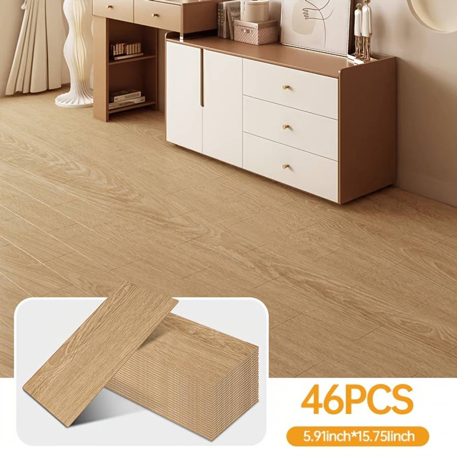 Self Adhesive Floor Stickers Qz3 46Pcs