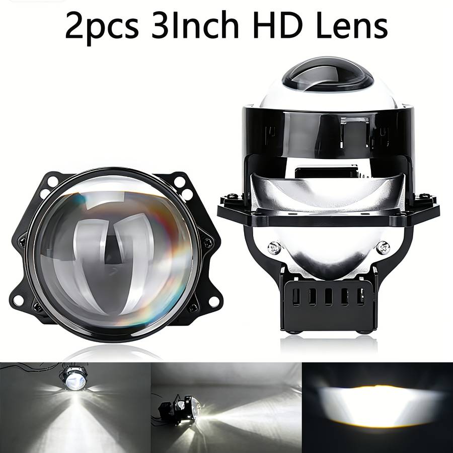 Car Lights Model 2Pcs Led Hd Lenses
