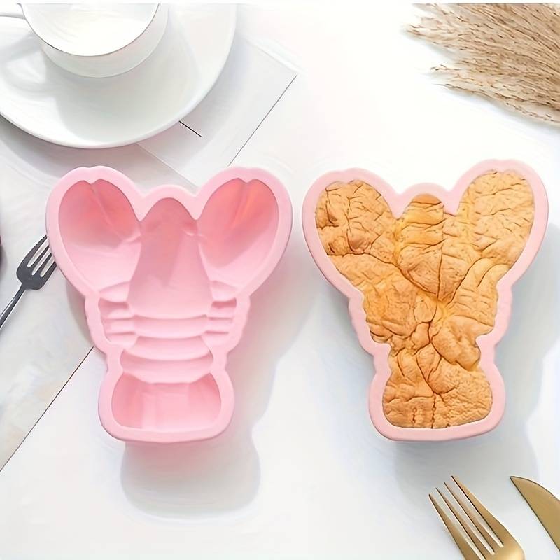 Suitable For Baking Molds Color Pink Lobster