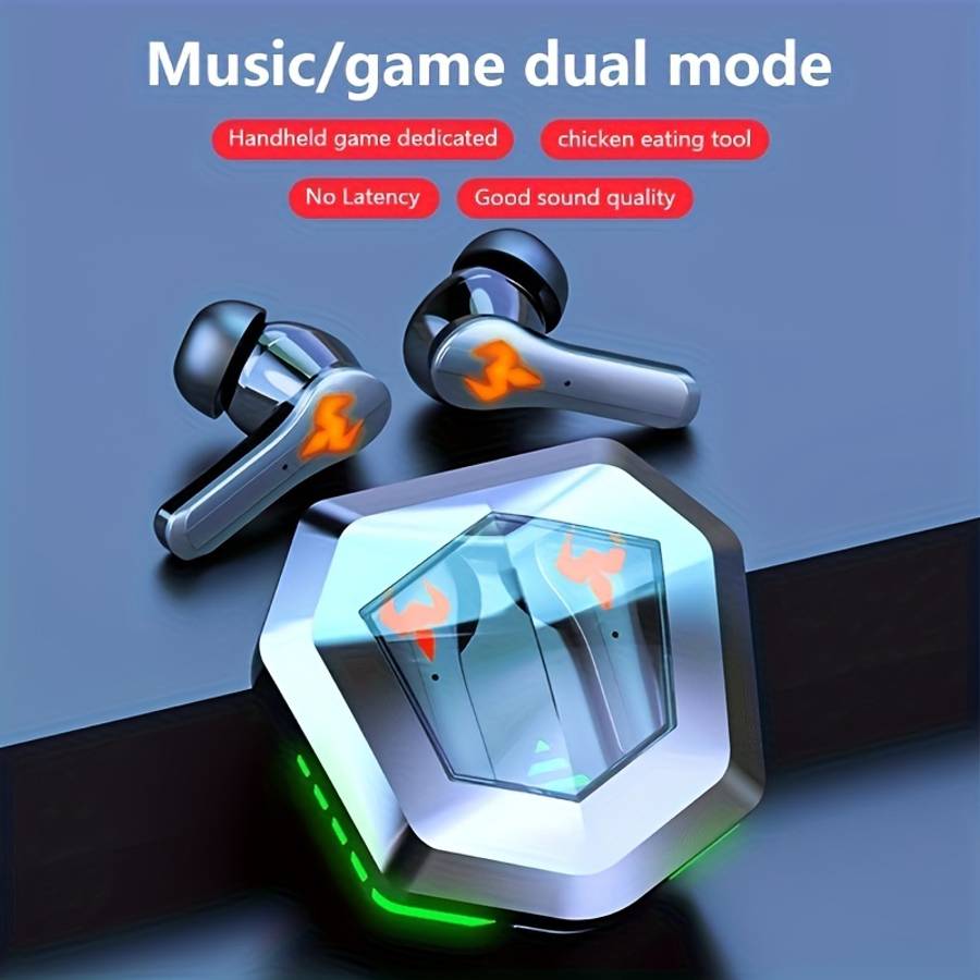 Rechargeable Wireless Earbuds Headphones Headset