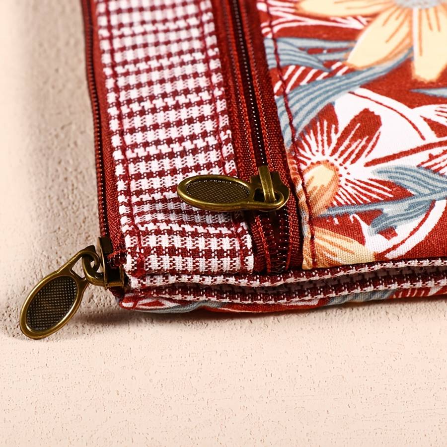 Vintage Style Canvas Coin Purse