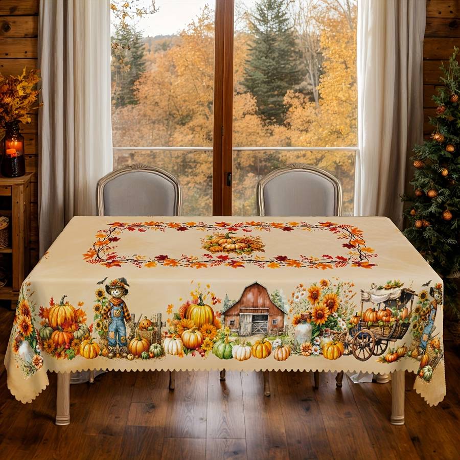 Halloween tablecloth decoration size 60x120in 152x304cm or Rectangle