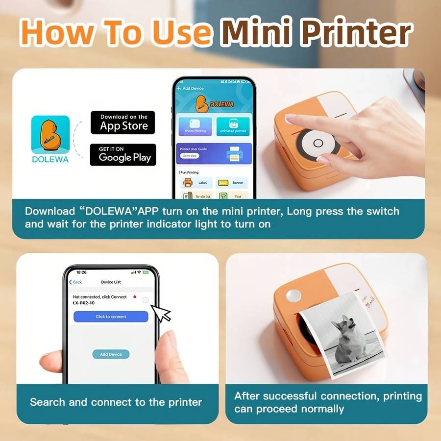 Printer Color O1 Machine  5 Rolls Of Stickers