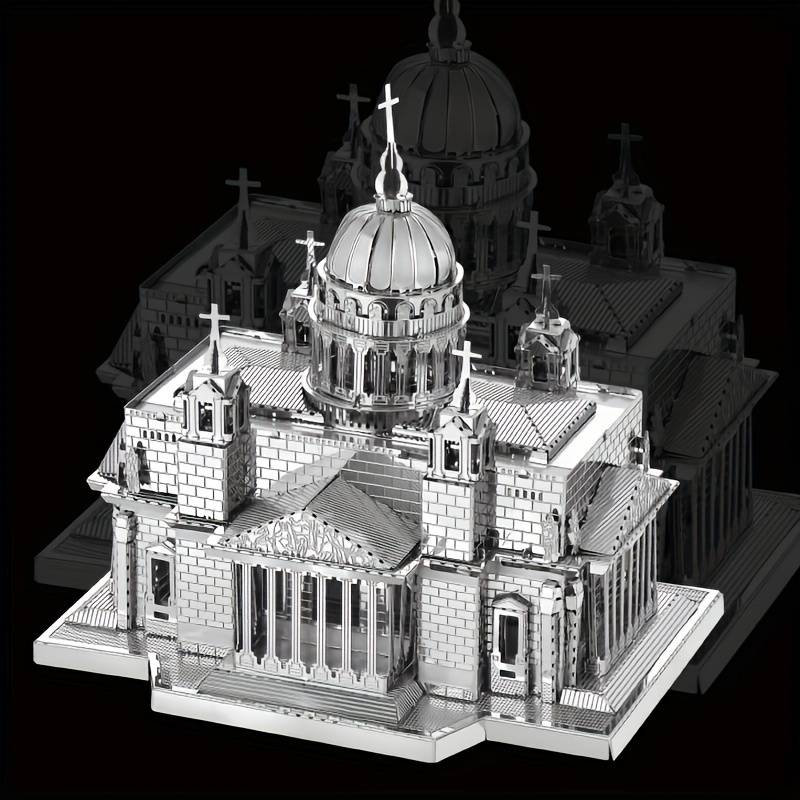 Building Toy Architectural Model Toy Set Items Isaac S Cathedral
