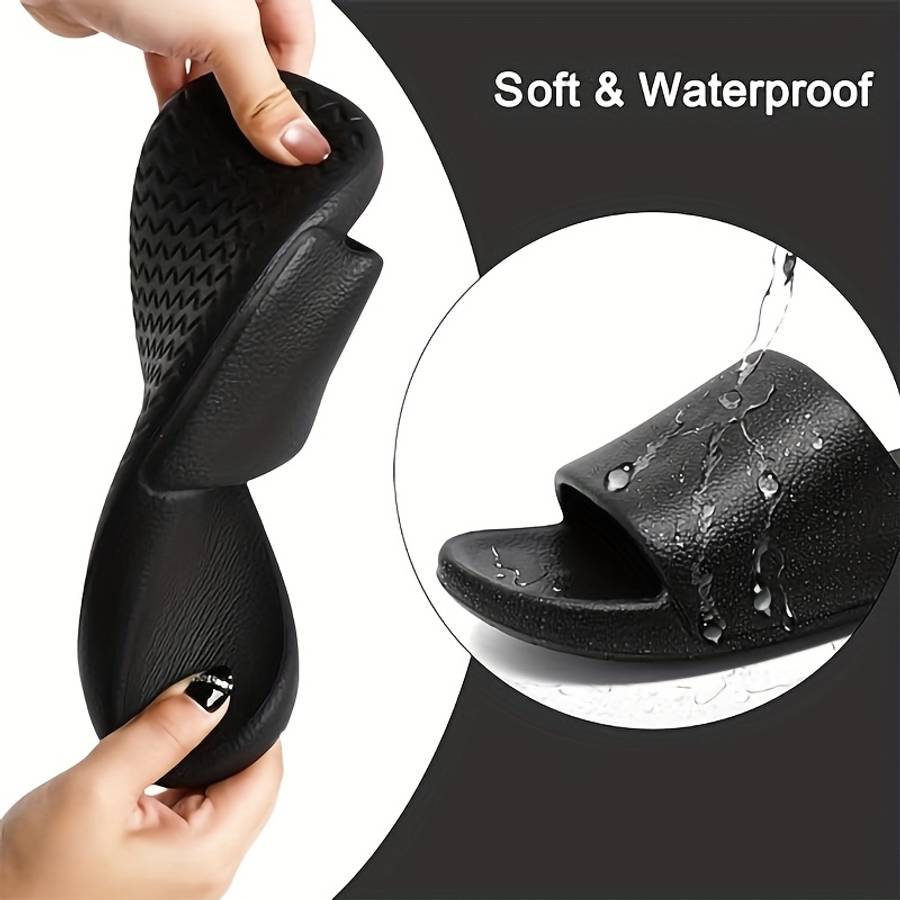 Men Slippers Summer Style White Size Uk 7.5 To 8