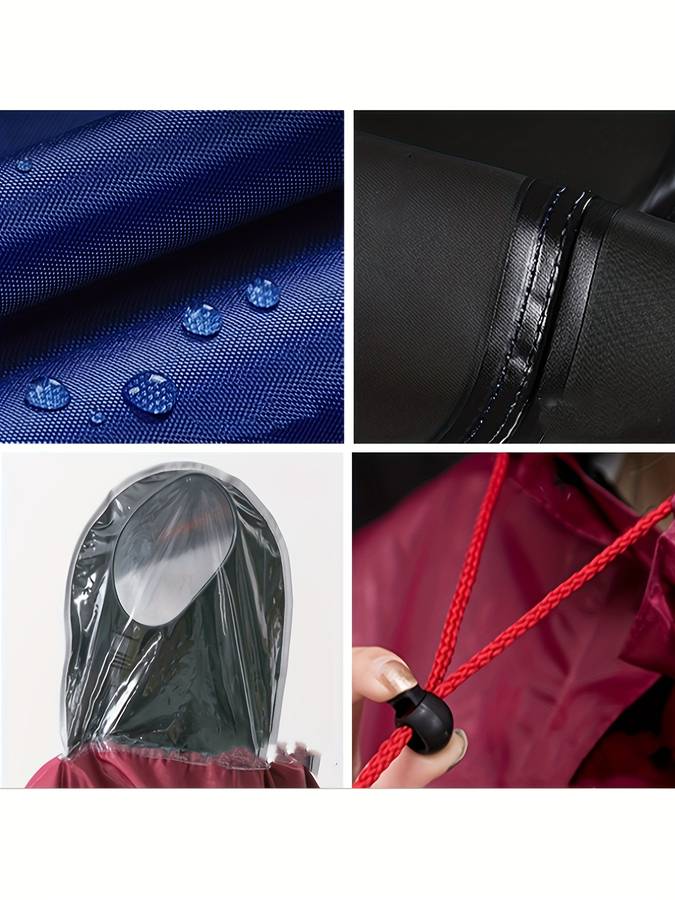 Raincoat Double Raincoat 2 Pack Red