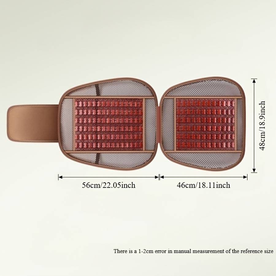 Car Seat Cushion  Brown Summer One Piece Lumbar Support Seat Cushion