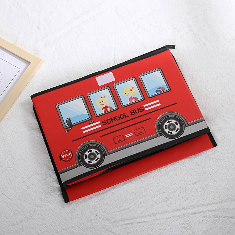 Storage And Organizationitems Blue School Bus