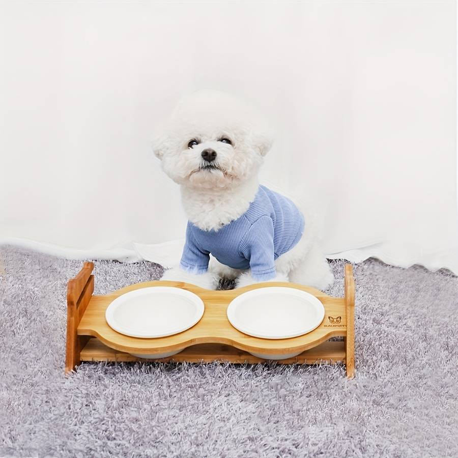 Pet Supplies Size Double Bowl