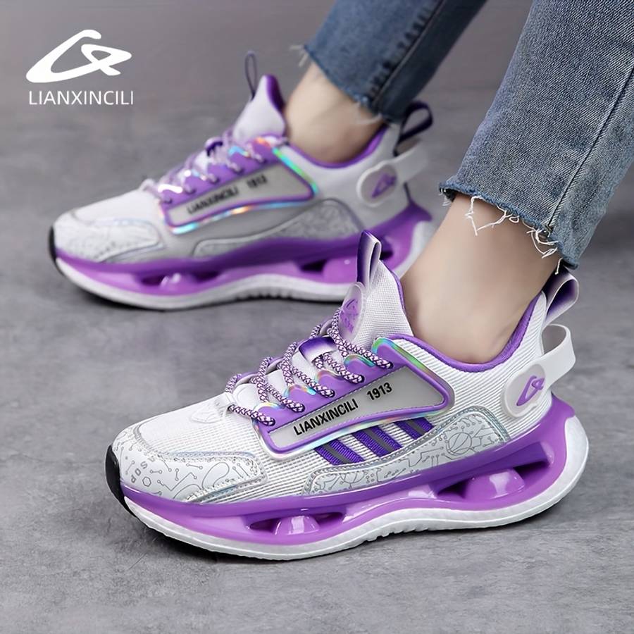 Women S Sneakers Color Purple Sizeuk 4
