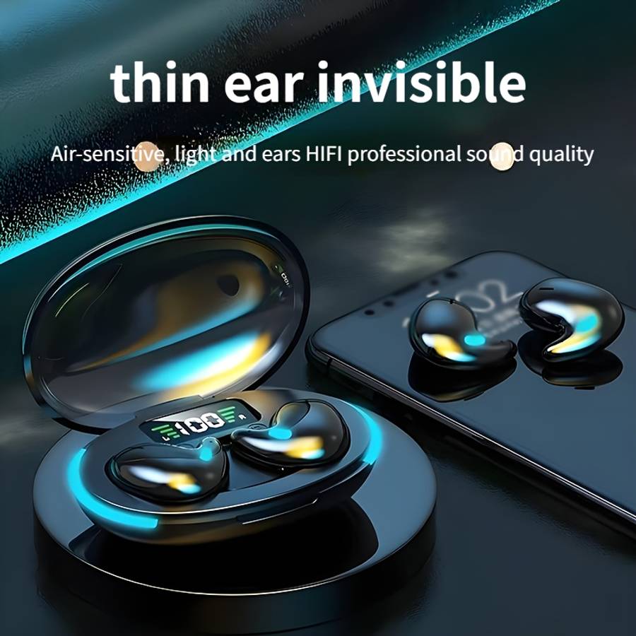 Rechargeable Wireless Earbuds Headphones Headset