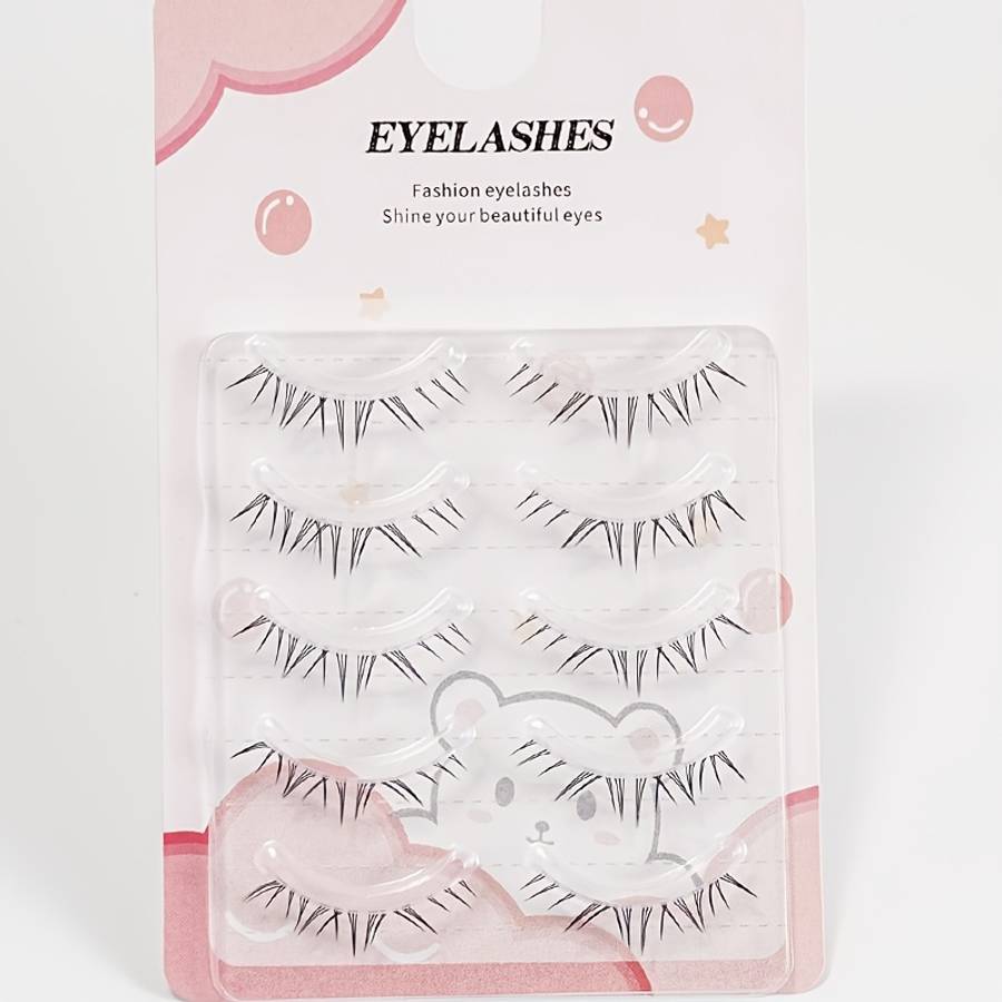 False Eyelashes Color Black