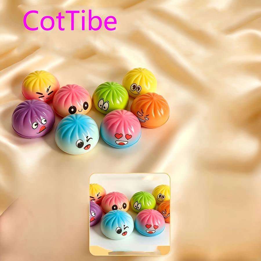 Squeezable Toys Items Slow Rebound Emoji Pack Color Shipped Randomly Quantity 9 Pieces