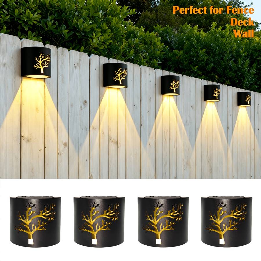 Solar Emergency Lights Model New Model Hillside Tree Shadow Lamp