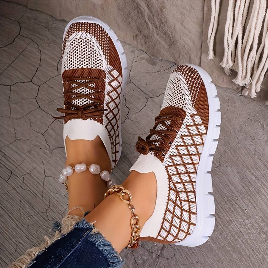 Women S Sneakers Color Dark Brown Sizeuk 7