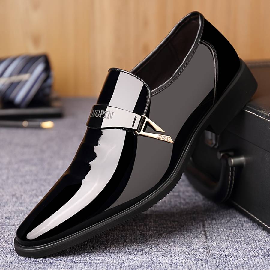 Mens Leather Shoes Color Dark Brown Sizeuk 6.5
