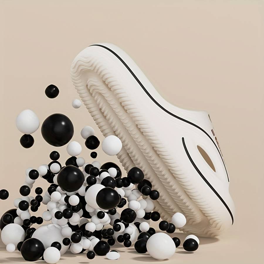Men Slippers Summer Style White Size Uk 8.5 To 9