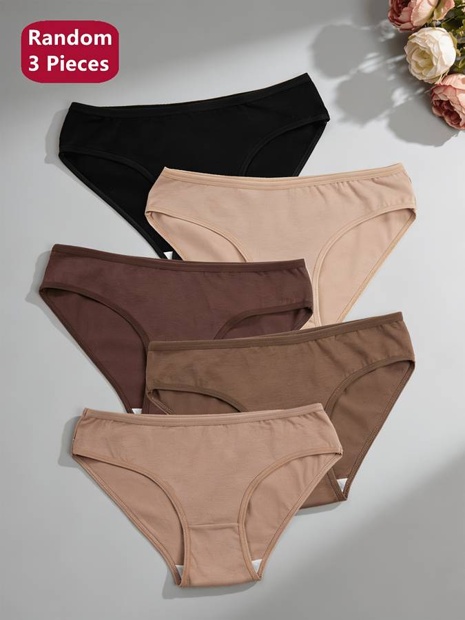 Womens Underwear Color 3 Random Colors Sizem