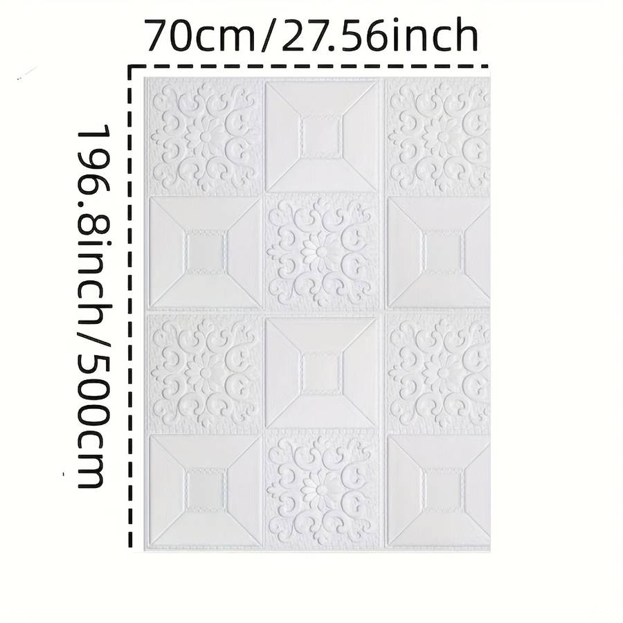 Pro Waterproof Table Wrap color White Inlaid Purple