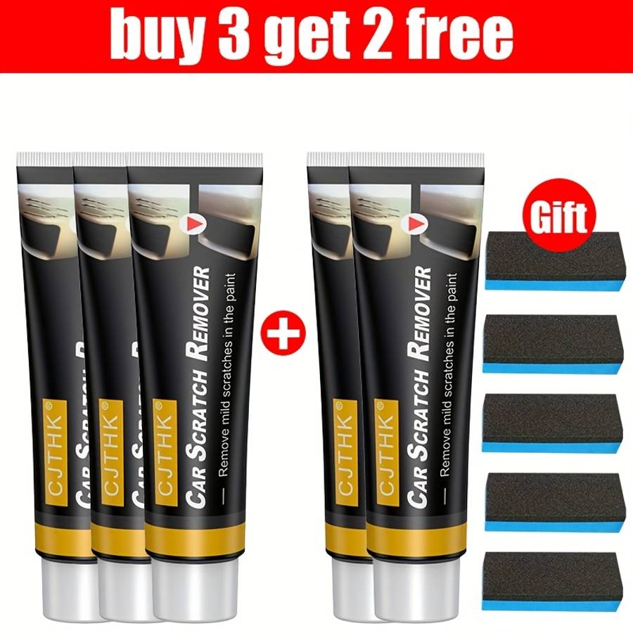 Car Scratch Repair Tool Capacity 5Pcs Add Sponges