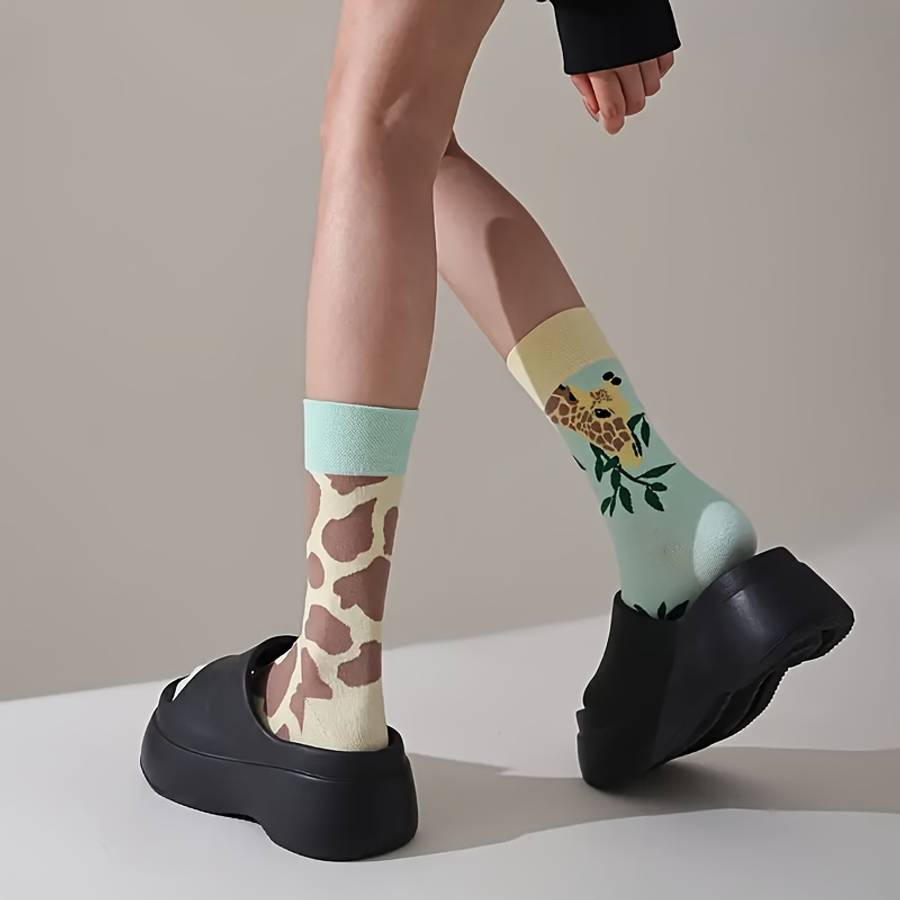 Women S Socks Color Mixed Color Pair Size Onesize