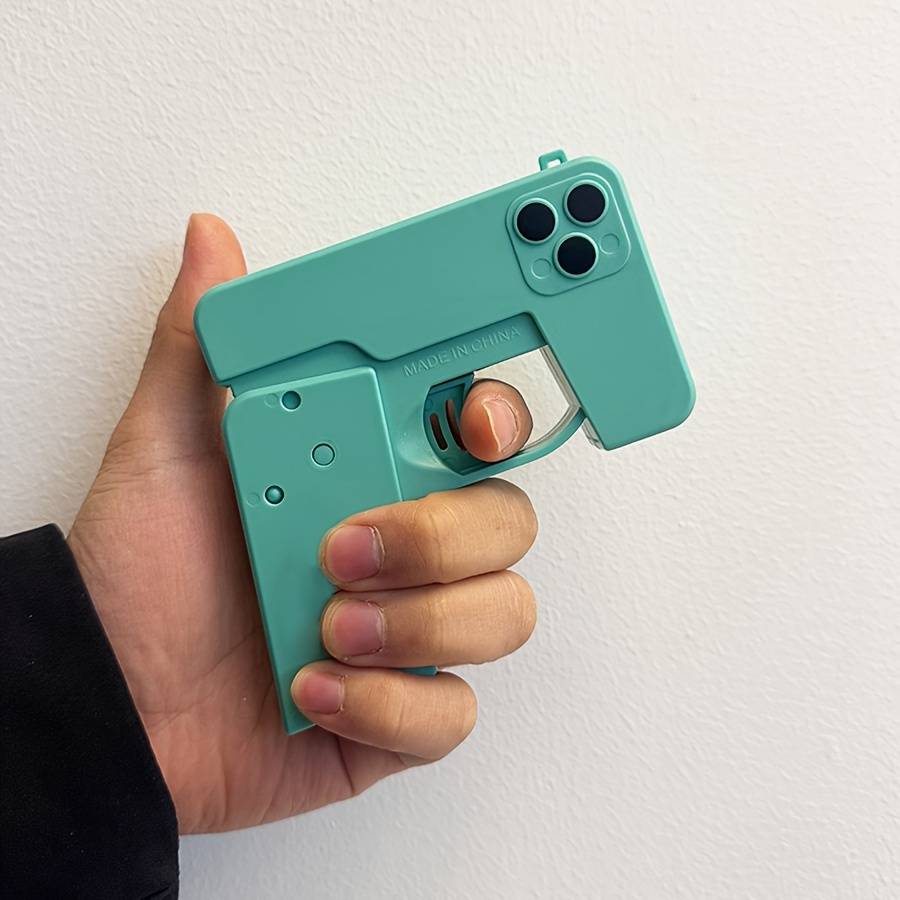 Toy Guns Items White Add Green   2 Pcs