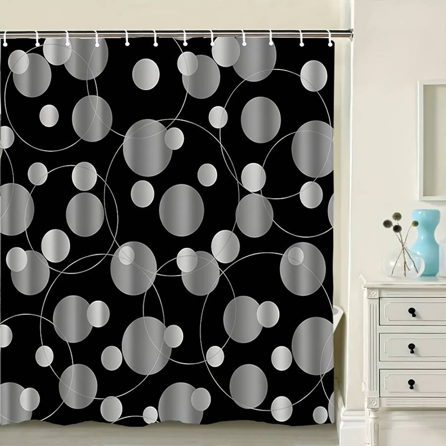 Waterproof Shower Curtain Color Polychrome Size 240X200239.98Cm*200.0Cm