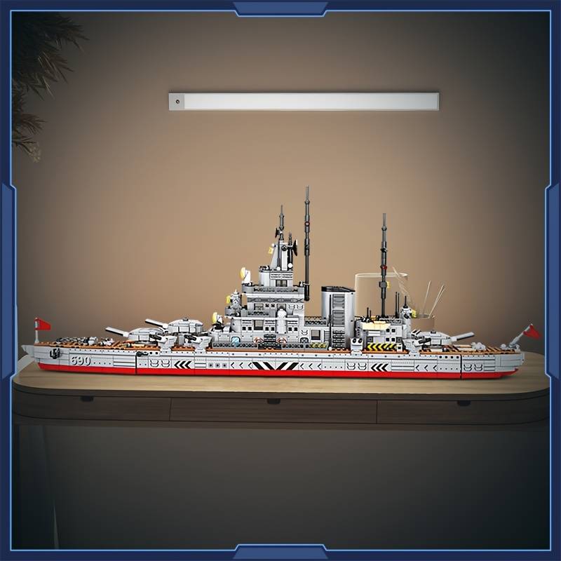 3D Jigsaw Puzzle Model Ship Style 1420Pcs Warship Model