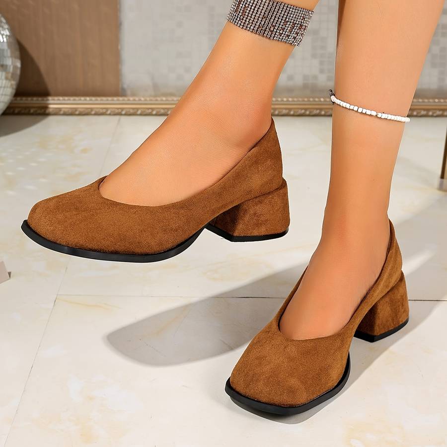 Women S High Heels Color Light Brown1 Sizeuk 5