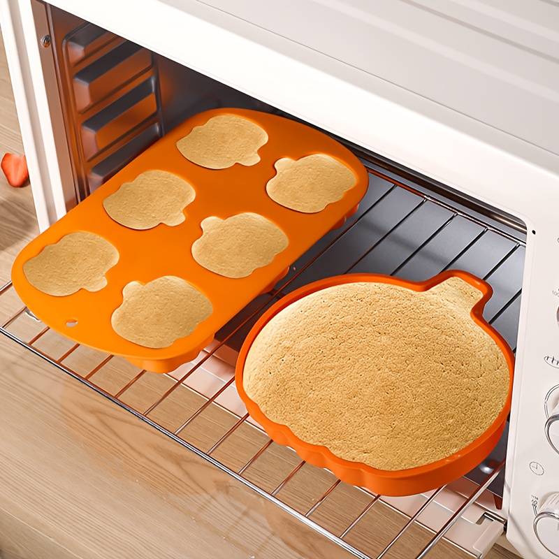 Suitable For Baking Molds Style Pumpkin Silicone Cake Mold
