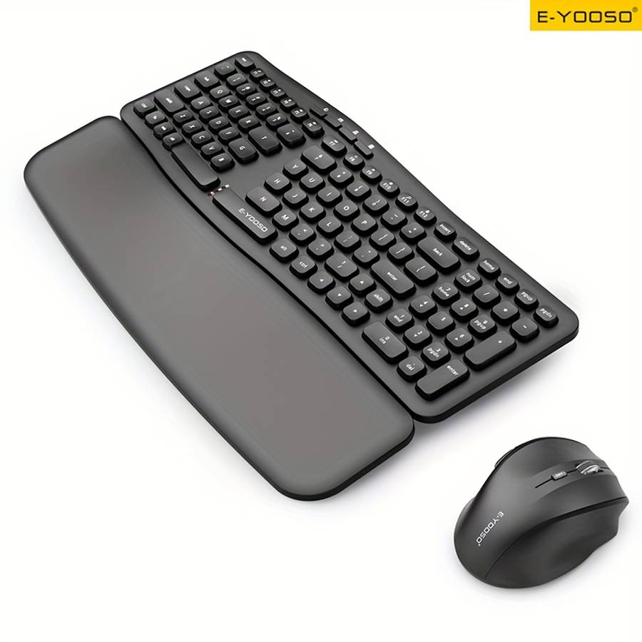 Advanced Abs Finish For Business Travel Yooso Wireless Keyboard And Mouse Set