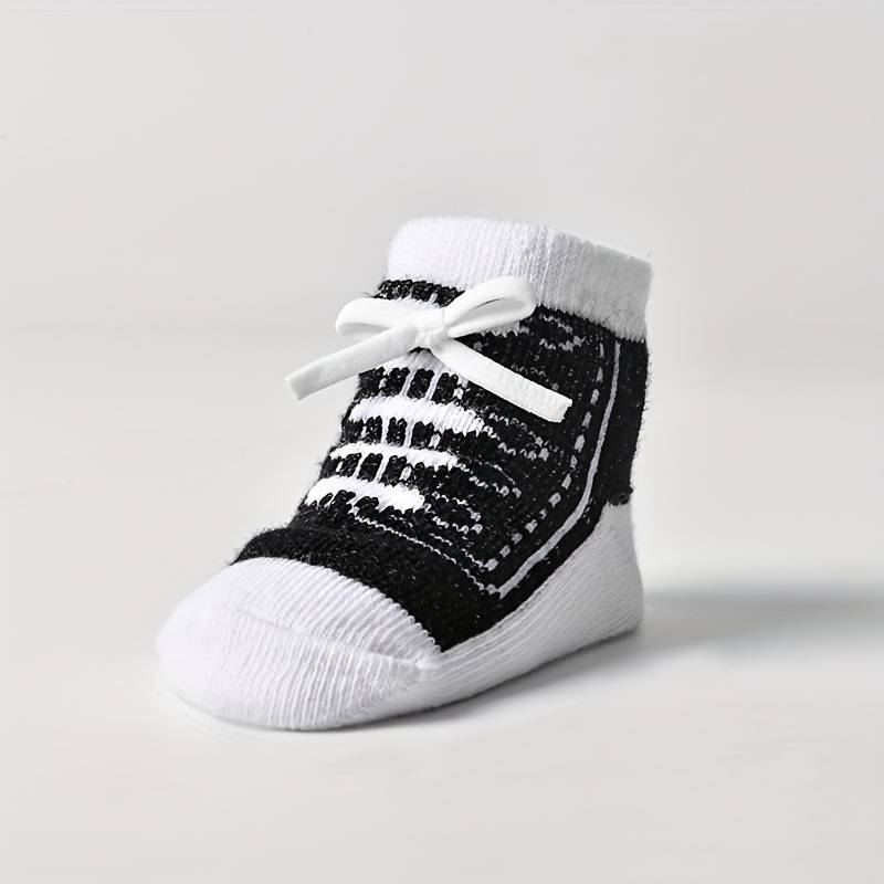 3 Pairs Mixed Colors L High Elastic Socks