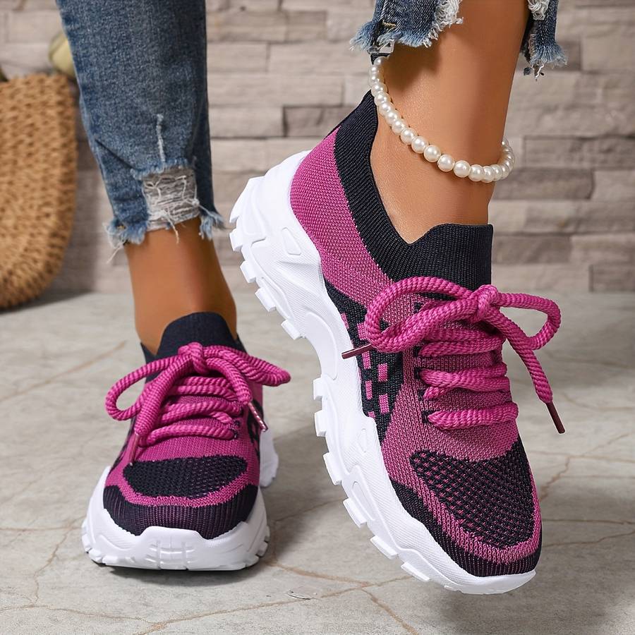 Women S Sneakers Color Rose Red Sizeuk 5