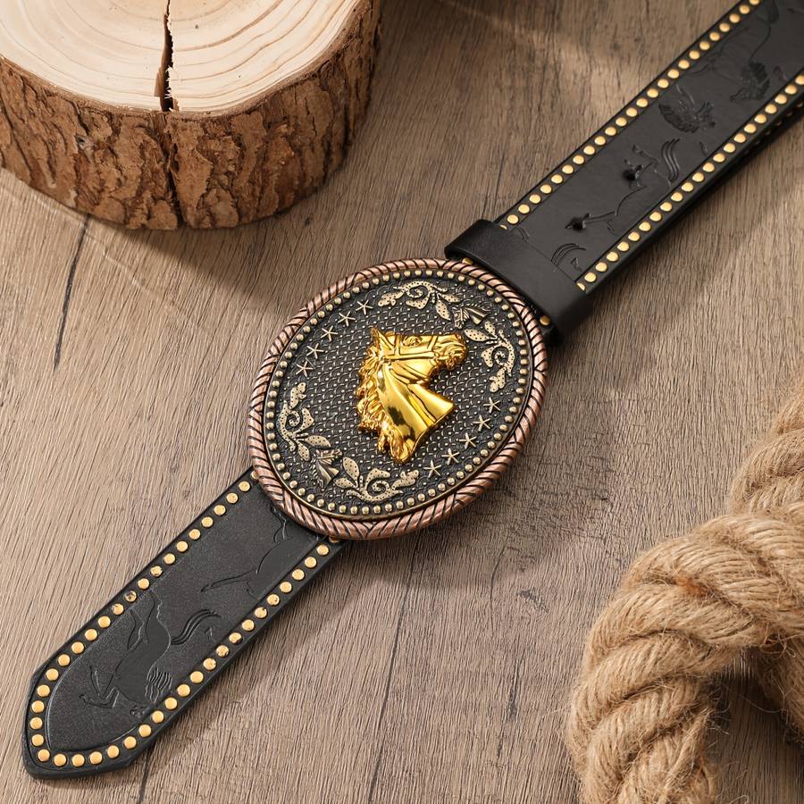 Belt Color Camel Bronze Colored Buckle Size 120Cm 47.2Inch