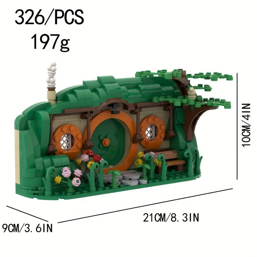 Building Toy Architectural Model Toy Set Model Btxw 326Pcs