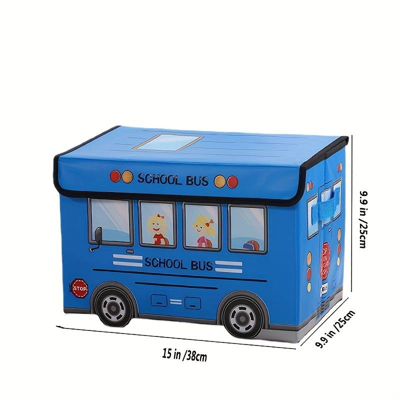 Storage And Organizationitems Blue School Bus