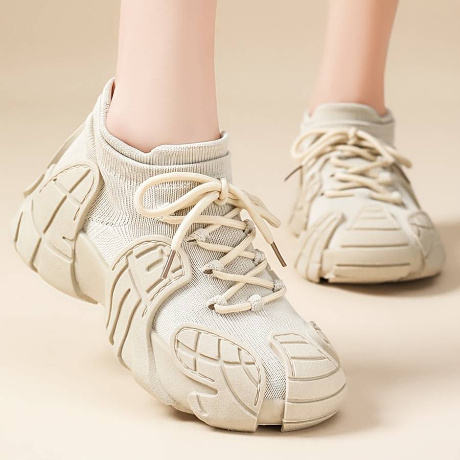 Women S Sneakers Color Beige Color Sizeuk 3.5