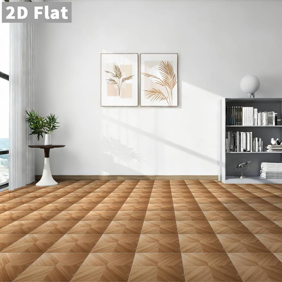 Self Adhesive Floor Stickers 20Cmx20Cmx10Pcs