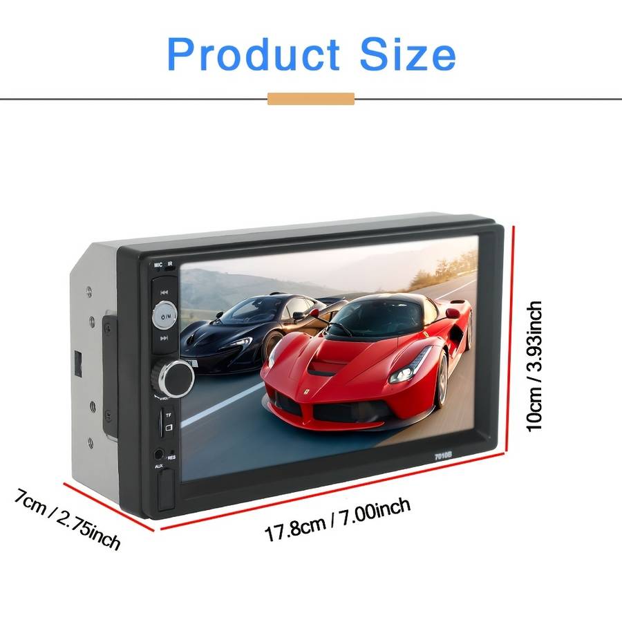 Car Audio  Entertainment System Model Carplay Radio