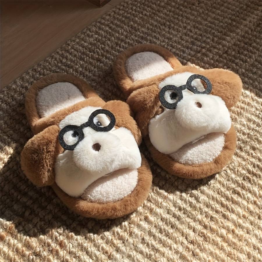 Cotton Slippers Color Light Brown1 Sizeuk 8.5-9