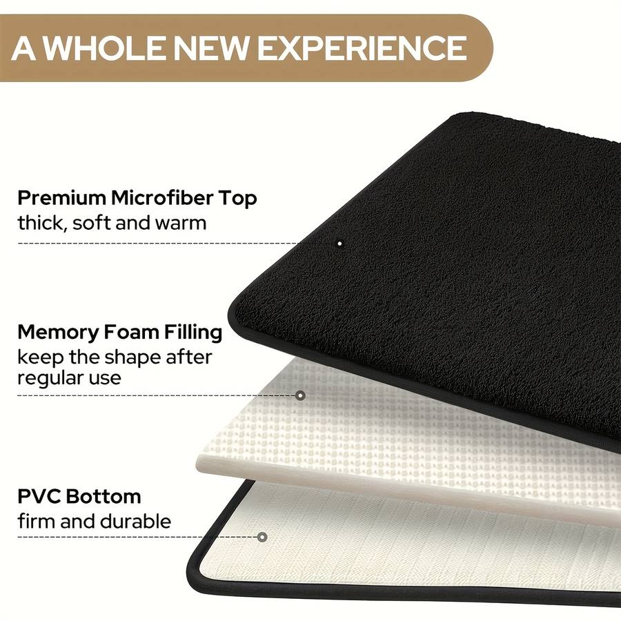 Floor Mats Color Beige Foot Pad Size 40Cmx60Cm