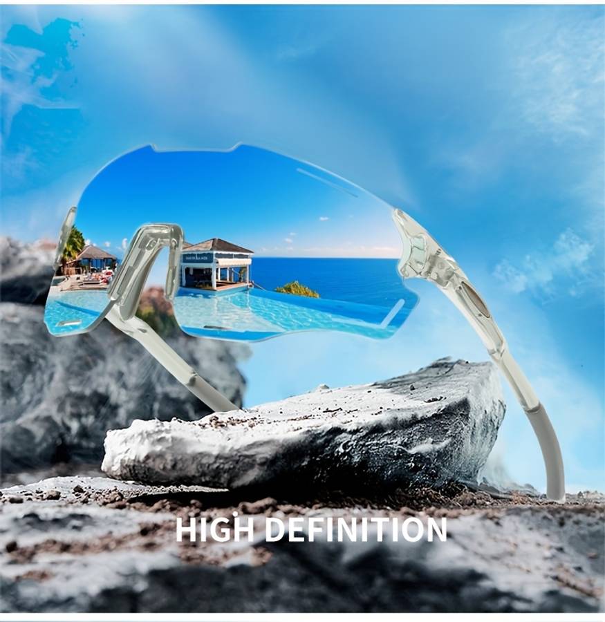 Cycling Glasses Color Blue Change To A5
