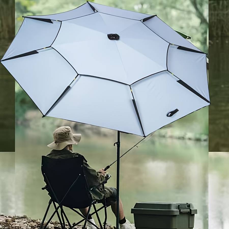 Umbrella Color Gray Tiltable  Ground Spike