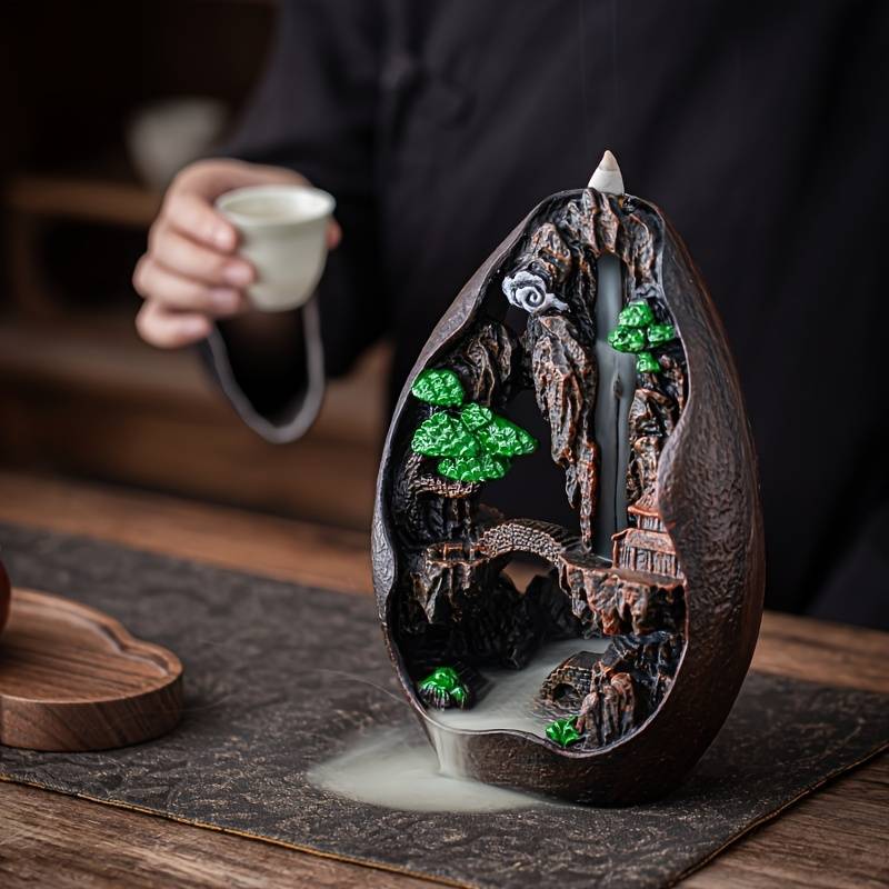 Incense Burner Model  Waterfall Style Ornament