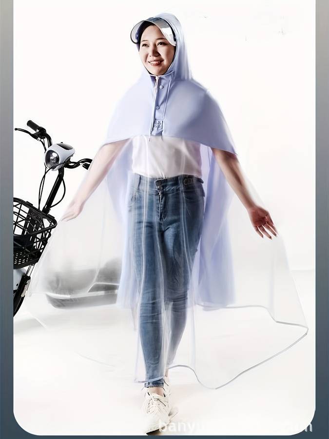 Raincoat Light Grey Size Onesize