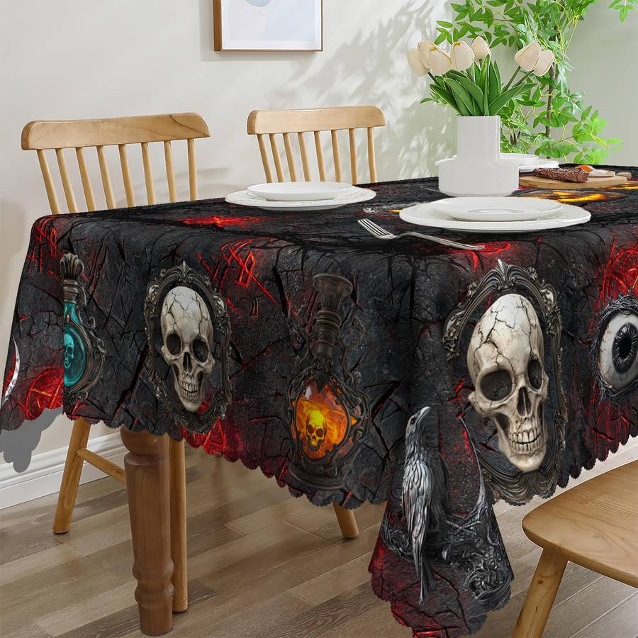 Halloween tablecloth decoration size Round 152cm or 60inch