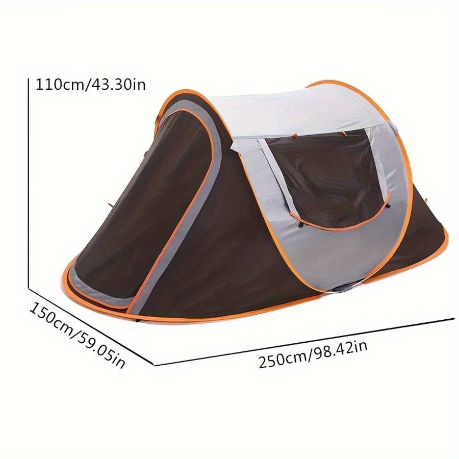 Fully Automatic Quick Opening Small Tent Family Pop Up Camping Outdoor Tent