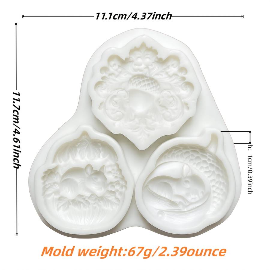 Suitable For Baking Molds Material Silicone Applicable People Handicraft Enthusiasts