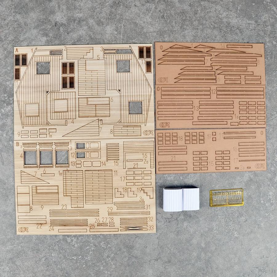 Building Toy Architectural Model Toy Set Quantity 1 Set