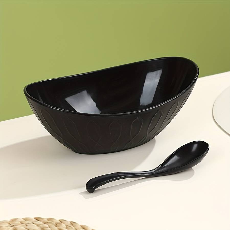 Bowl Color White With A Spoon Modelsmall